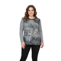 Kadın Yumoş Taşlı Baskılı Bluz BGL-ST05068