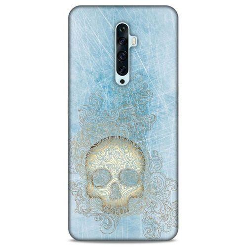 Lopard Oppo Reno 2z Uyumlu Kılıf Tattoo's (18) Telefon Kılıfları Mavi
