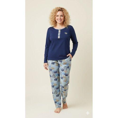 Limissi Viskon Alt Desenli Pijama Takımı
