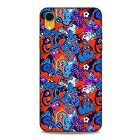 Graffitix (15) Desenli Silikon Kapak Apple iPhone XR Kılıf