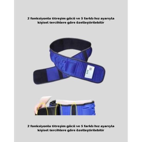 Unisex Titreşimli Masaj Aleti – Ayarlanabilir Hız Ve Fonksiyonlu Kemer Tasarımı