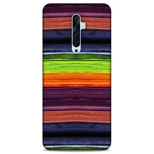 Lopard Oppo Reno 2z Uyumlu Kılıf Wood'X (27) Tasarımlı Kılıf Baskılı