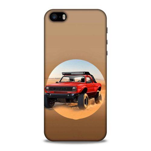 Lopard Apple Iphone 5 Uyumlu Kılıf PickUpX (39) Liquid Crystal Kılıf Kırmızı Siyah