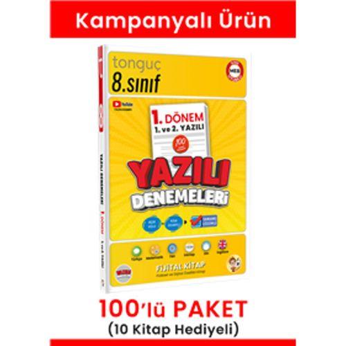 8.Sınıf Yazılı Denemeleri 100'lü Paket (10 Kitap Hediyeli)