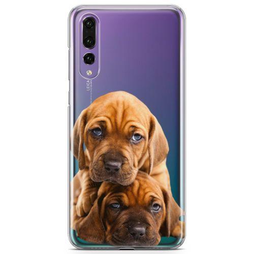 Huawei P20 Pro Kılıf Amstaff Dachshund Arka Kapak Koruma Desenli Full Koruyucu