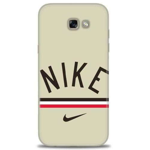 Samsung Galaxy A7 2017 / A720 Kılıf HD Baskılı Kılıf - Nike + Tam Ekran Koruyucu