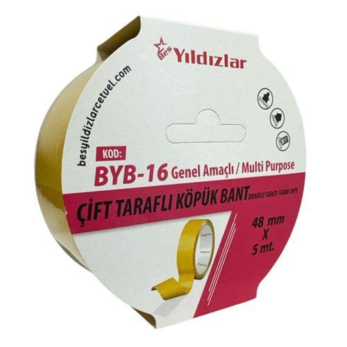 Yıldızlar Çift Taraflı Köpük Bant 48mmx5m