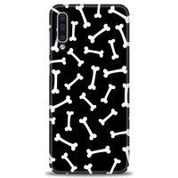 Samsung Galaxy A50 Kılıf HD Baskılı Kılıf - Kemikler + Tam Ekran Koruyucu