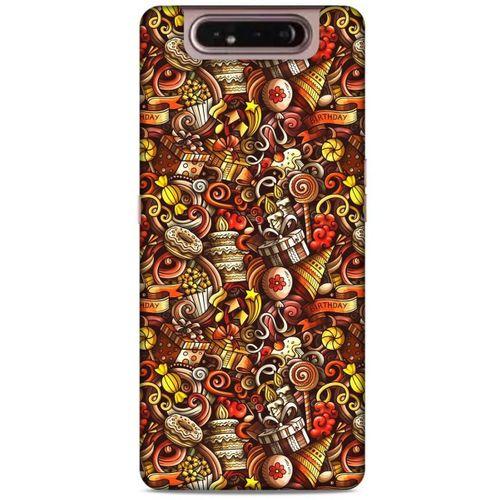 Graffitix (19) Desenli Silikon Kapak Samsung Galaxy A80 Kılıf