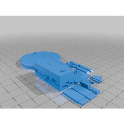 Minecraft Yunus Figürü 3D Baskı (Bu ürün Sadece Plastik parçadır - Almadan Önce Soru Sorabilirsiniz)