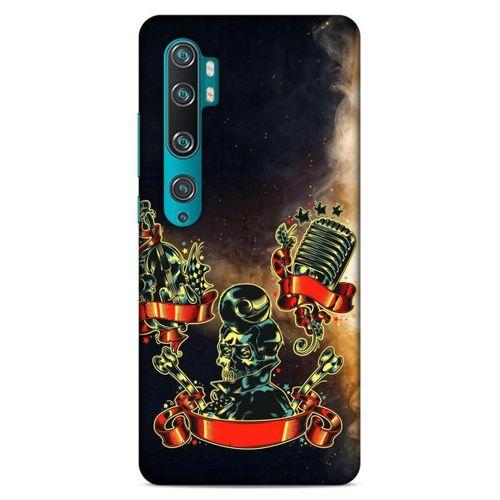Lopard Xiaomi Mi Note 10 Uyumlu Kılıf Tattoo's (16) Kalın Kılıf Karışık
