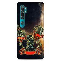 Lopard Xiaomi Mi Note 10 Uyumlu Kılıf Tattoo's (16) Kalın Kılıf Karışık