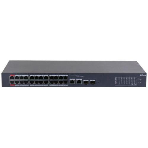 DAHUA CS4226-24ET-240 24 PORT 10/100 POE PORT + 2XGIGABIT RJ45/2XSFP COMBO YÖNETİLEBİLİR RACKMOUNT SWITCH