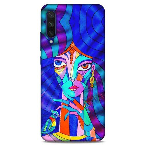 Lopard Xiaomi Mi A3 Uyumlu Kılıf Sürreal Yüzler ♀ (45) Liquid Air Kılıf Baskılı