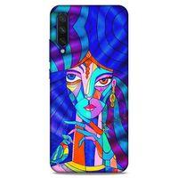 Lopard Xiaomi Mi A3 Uyumlu Kılıf Sürreal Yüzler ♀ (45) Liquid Air Kılıf Baskılı