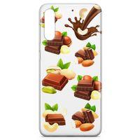 Samsung Galaxy A70s Kılıf Çikolata Çeşitleri Arka Kapak Koruma Desenli Full Koruyucu