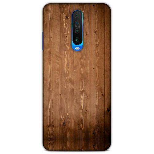 Lopard Xiaomi Poco X2 Uyumlu Kılıf Wood'X (7) Telefon Kılıfı Baskılı