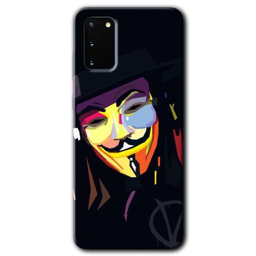 Samsung Galaxy S20 HD Baskılı Kılıf + 9D Tam Ekran Koruyucu - Vendetta