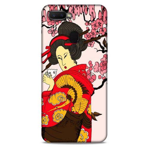 Oppo Ax7 Kılıf Japonya (10) Full Koruma Kılıfı Japon Geyşa