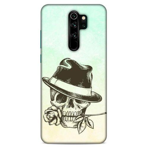 Lopard Xiaomi Redmi Note 8 Pro Uyumlu Kılıf Tattoo's (23) Ultra Koruma Kılıfı Çiçekli İskelet