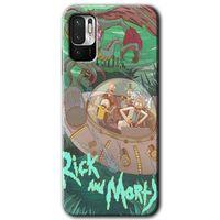 MRCİLETİSİM Poco M3 Pro Kılıf HD Desen Baskılı Arka Kapak + Temperli Cam - Bad Breaking