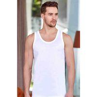 Erkek Pamuklu Penye 6 Lı Atlet Berrak-1001