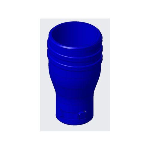 Toz Toplama Adaptörü 2 1/2 Flex Hortumdan Cen Tech Quick Click Sisteme 3D Baskı (Bu ürün Sadece Plastik parçadır - Almadan Önce Soru Sorabilirsiniz)