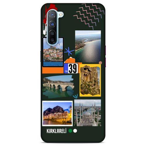 Lopard Oppo Reno 3 Uyumlu Kılıf Şehirli ※ (39) Kırklareli Liquid Crystal Kılıf