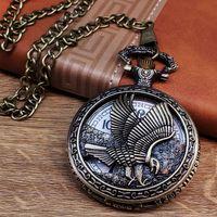 Kartal Tasarımlı Köstekli Saat