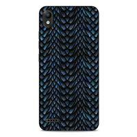 LG K20 2019 Kılıf Dragons (4) Koruma Kılıfı Ejderha Skin Lacivert