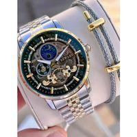 Reward Özel Tasarım Otomatik Mekanizma Çelik Kordon 5 Atm Suya Dayaknıklı Erkek Kol Saati W.14626.7