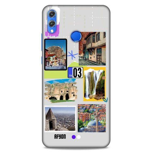 Lopard Huawei Honor 8x Uyumlu Kılıf Şehirli ※ (3) Afyonkarahisar Kapak