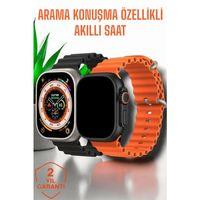 Suya Ve Toza Dayanıklı 45 Mm Akıllı Saat Bildirim Ve Cevapsız Çağrı Görüntüleme