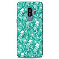 Samsung Galaxy S9 Plus Kılıf Desenli Özel Seri Tüyler (45) Liquid Air Kılıf