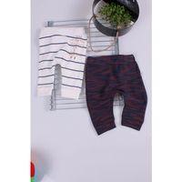 Erkek Bebek Desenli 2'li Pantolon 3/12 Ay