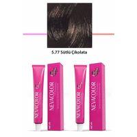 2 li Set Premium 5.77 Sütlü Çikolata - Kalıcı Krem Saç Boyası 2 X 50 g Tüp