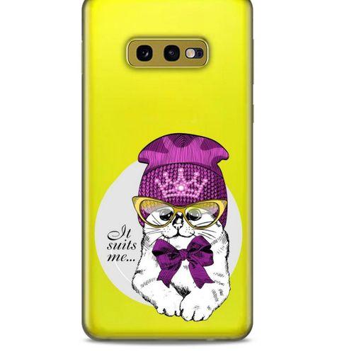 Zoologix (83) Samsung Galaxy S20 Fe Şeffaf Kılıf Silikon Desenli