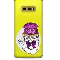 Zoologix (83) Samsung Galaxy S20 Fe Şeffaf Kılıf Silikon Desenli
