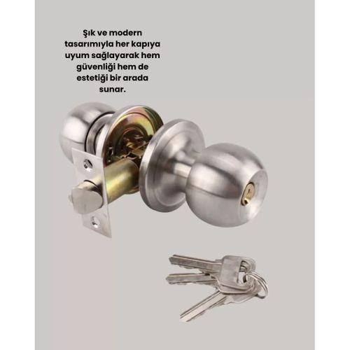 İç Ve Dış Mekan Uyumlu Giriş Tipi Topuzlu Kilit