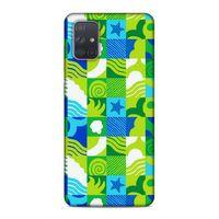 Samsung Galaxy A71 Uyumlu Kılıf Insomnia (46) Core Armor Kılıf Laci Yeşil