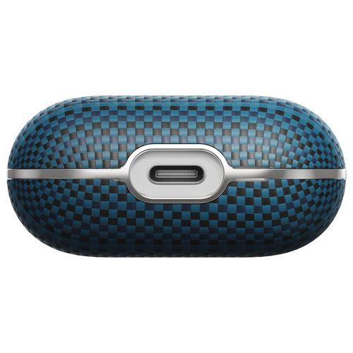 Apple Airpods 4 Kılıf Aramid Fiber Pitaka Tactile Woven Sunset-Moonrise Serisi Sunset Kapak