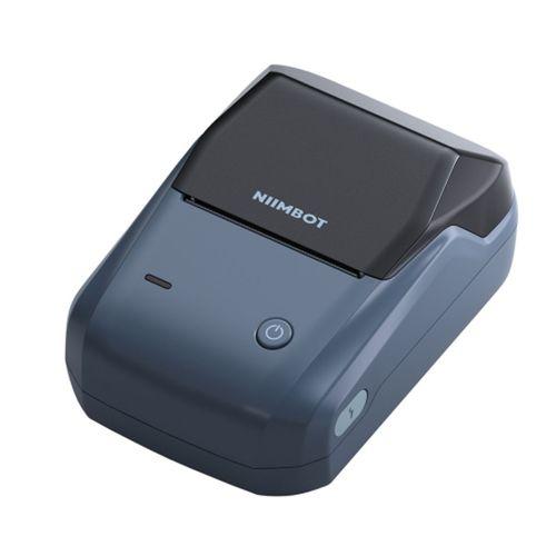 NIIMBOT B1, Taşınabilir, Mürekkepsiz, Termal Etiket Yazıcı (Bluetooth, USB) Uzay Mavisi