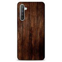 Lopard Oppo Realme XT Uyumlu Kılıf Wood'X (5) Koruma Kabı Baskılı