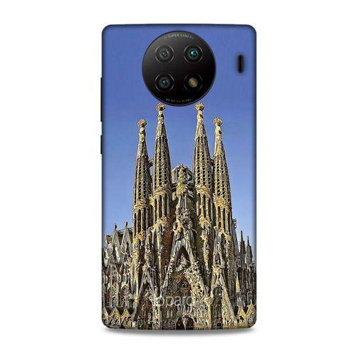 Lopard Xiaomi Redmi Note 9 5g Uyumlu Kılıf Dünya Mimarisi (36) Glitter Kılıf