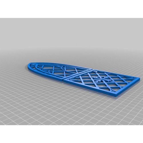 Gotik Pencere Bebek Evi için (Bu ürün Sadece Plastik parçadır - Almadan Önce Soru Sorabilirsiniz)