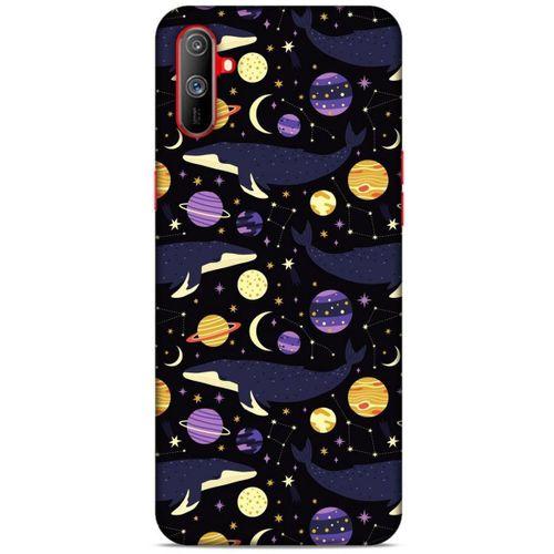 Spacex (24) Tema Darbe Emici Kılıf Oppo Realme C3 Kılıf