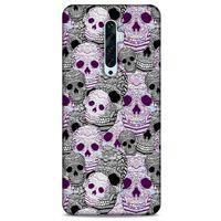 Oppo Reno 2z Uyumlu Kılıf Pembe Delisi (38) Neo Hybrid Kılıf Skeleton