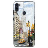 Cityx (3) Samsung Galaxy M11 Kılıf Silikon Kapak Desenli