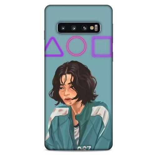 Samsung Galaxy S10 Uyumlu Kılıf Squid Game (44) Tough Armor Kılıf Yun