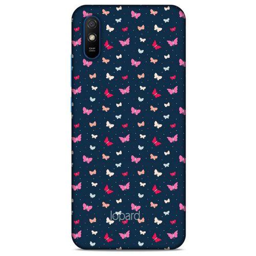 Xiaomi Redmi 9A Kılıf Kelebek Etkisi (42) Rugged Armor Kılıf Mor Pembe